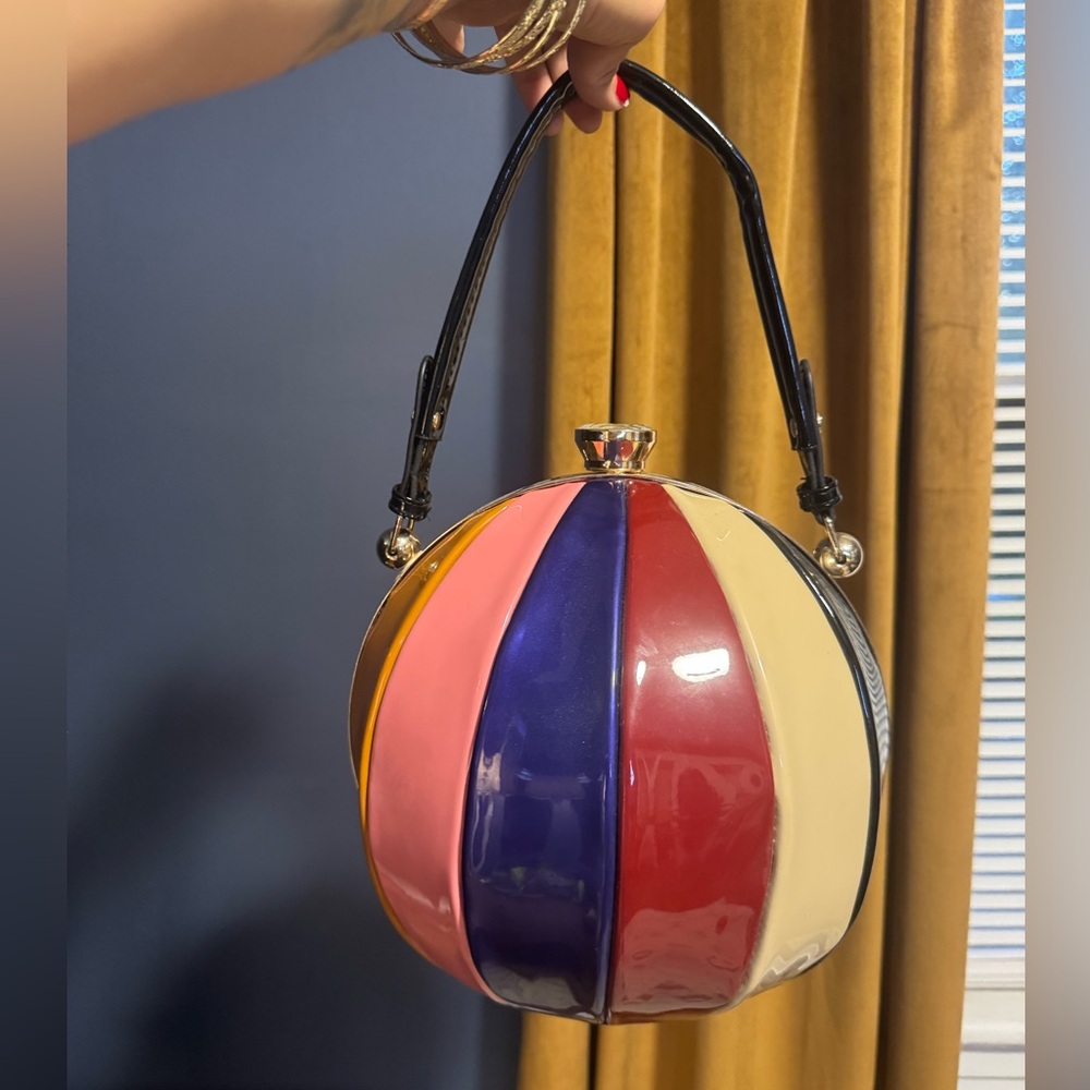 Multicolor Round Women's Bag